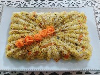 هویج پلو قالبی