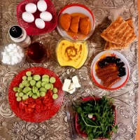 چالش افطار ماه رجب مامان مهستی و مهیاس