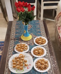 حلوا زعفرانی نذری