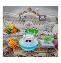 کیک اسفنجی دوتخم مرغی روزپدر