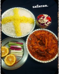 خورش قیمه غذای سنتی ومحبوب ایرانی