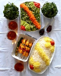 جوجه کباب تابه ای