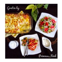 گراتن ژامبون و سیب زمینی