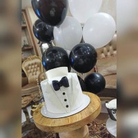 کیک خامه تزیینات فوندانت