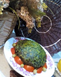 کوکوسبزی بدون روغن رژیمی