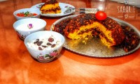 ته چین گوشت و بادمجان