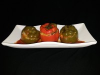 دلمه فلفل دلمه ای