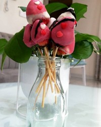 توت فرنگی شکلاتی