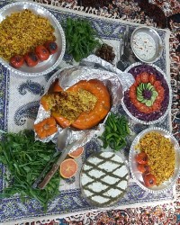 دلمه/شکم پر/کدوحلوا