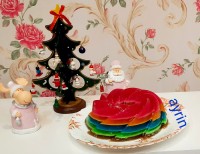 ژله بستنی رنگین کمان