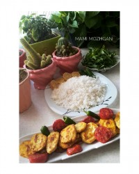 پلو کباب مرغ عکس ساده و بدون ادیت