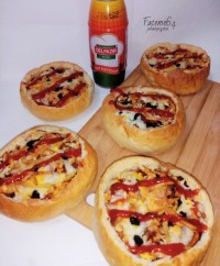 نان شکم پر پیتزایی