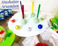 پاپس کیک تولد آرسام جون