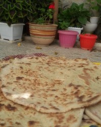 نان ساجی مامان پز