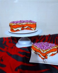 کیک زرافه ای