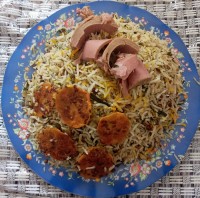 سبزی پلو باتن ماهی