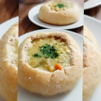 نان کاسه ای مخصوص سوپ