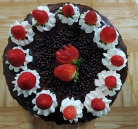 کیک شکلاتی❤❤