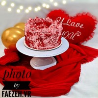 Red Velvet cake بدون فر و همزن