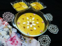 فرنی کدو حلوایی