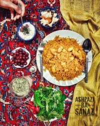 استانبولی با مرغ