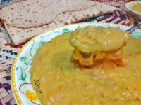 حلیم گندم و لوبیا سفید