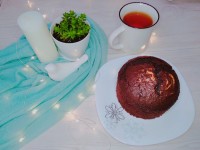 کیک دورنگ (زبرا)