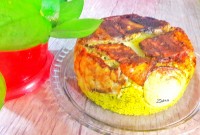 ته انداز ماهی با شوید پلو