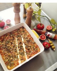 پیتزا با خمیر سیب زمینی...