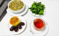 یه افطاری ساده ینفری...