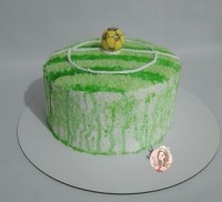 کیک زمین فوتبال