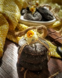 کوکی ترک فندقی- شکلاتی