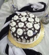 کیک با رویه ی گاناش