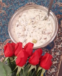 آش ماست محلی (مخصوص استان گلستان،شهرستان کردکوی)