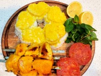 جوجه کباب تابه ایی