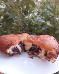 پیراشکی شکلاتی فوری