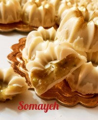 حلوا شیر عسلی با روکش شکلات