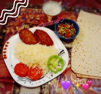 ڪتلت با برنج