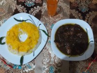 خورشت فسنجان باگوشت بوقلمون و اردک شوروی