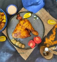 مرغ تنوری مرینیت شده