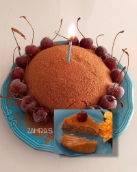 دسر زبرا مخملی