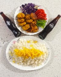 کتلت مرغ هرچی از خوشمزگیش بگم کم گفتم