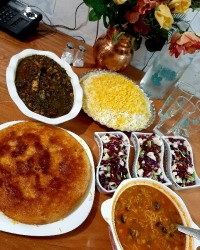خورشت کرفس و سوپ رشته گیاهی