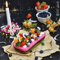 چیز کیک یلدایی