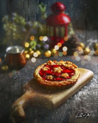 تارت با خمیر هزارلا سلام خوشگلای مهربون وقتتون بخیر ???❤️❤️❤️