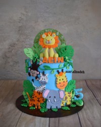 کیک حیوانات