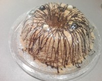 کیک یخچالی وانیلی