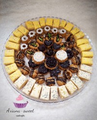 برشتوک و نخودچی لاته