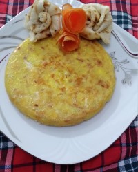 املت سیب زمینی