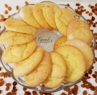 شیرینی زعفرانی کشمشی